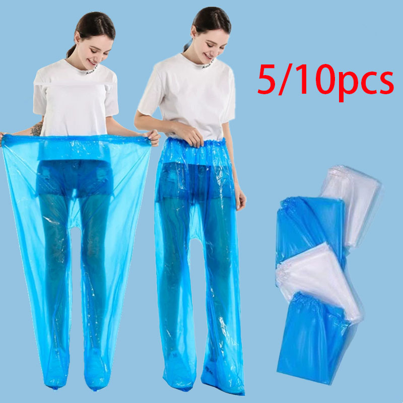 Cycling Gear Rain - 5/10 Buah Celana Jas Hujan Sekali