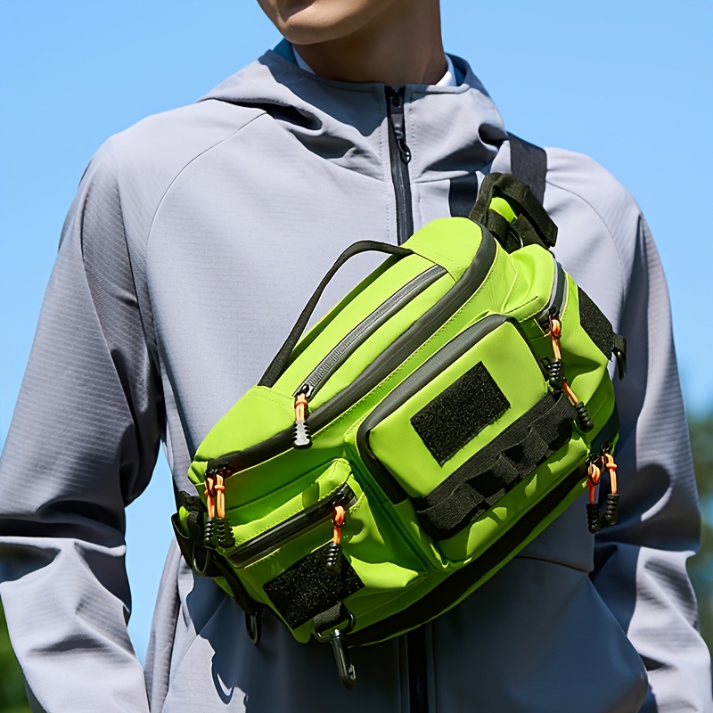 Cycling Gear For Large Men - Tas Pinggang Multi Kantong Unisex Kapasitas