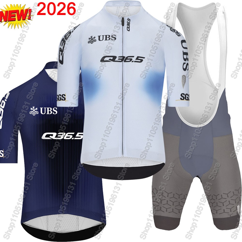 Junior Cycling Gear - Q36.5 Set Jersey Bersepeda Tim 2026