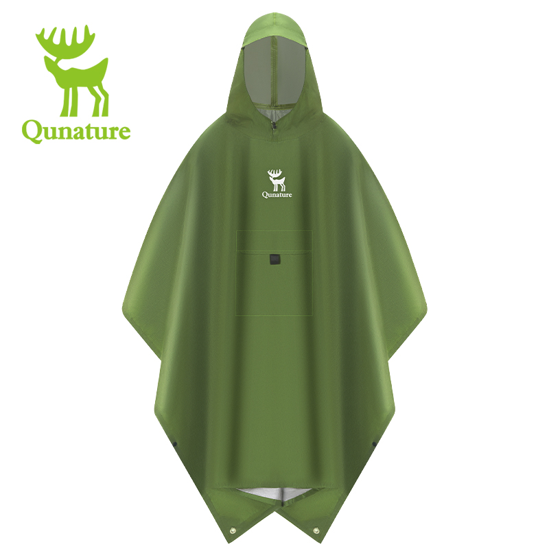 Cycling Gear Rain - Qunature Jas Hujan Tahan Air 3-In-1