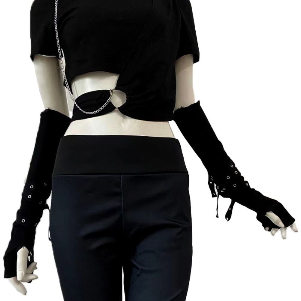 Sarung Tangan Gothic Setengah  - Cycling Glove ulasan dan harga