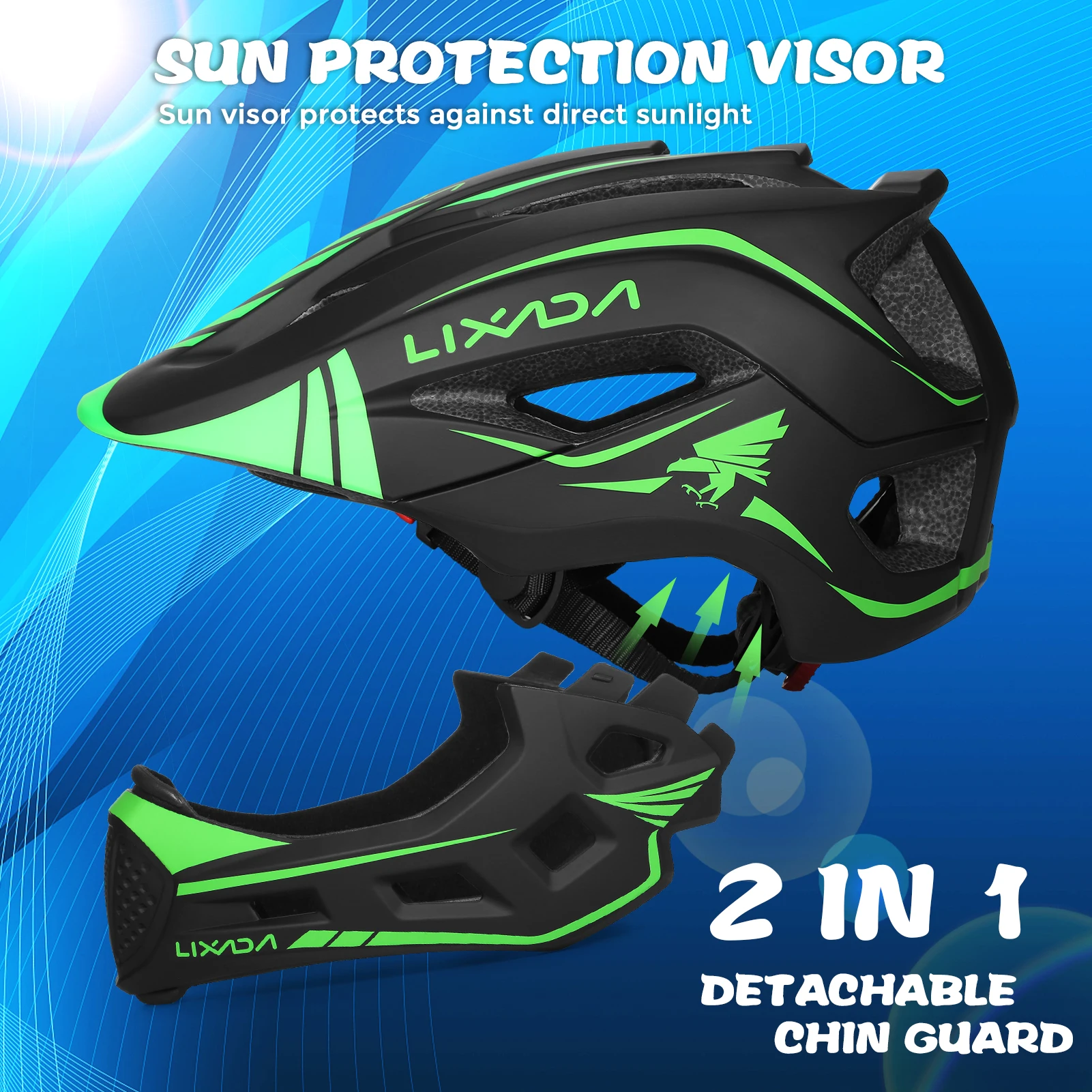 Helm Sepeda Anak Lixada, Helm  - Cycling Gear For Large Men ulasan dan harga
