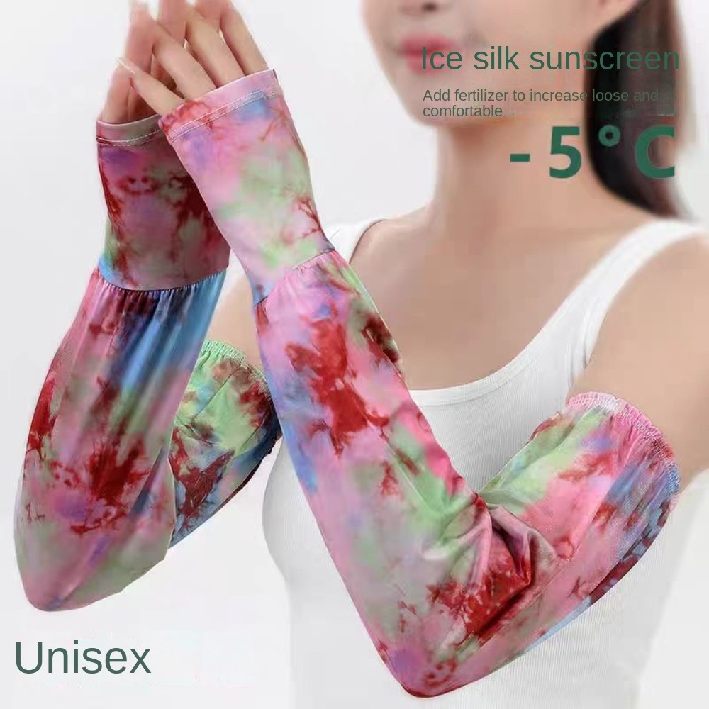 Sarung Tangan Panjang Sutra Es - Cycling Glove ulasan dan harga