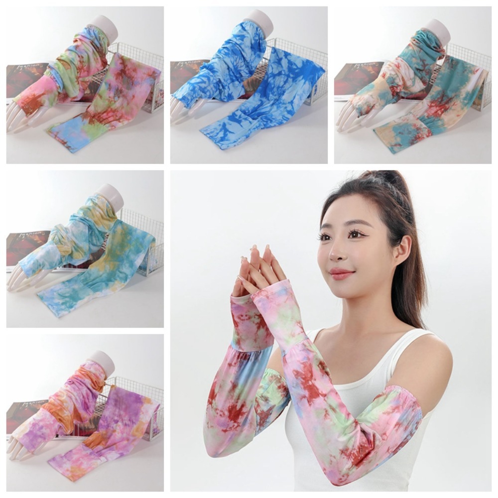 Sarung Tangan Panjang Sutra Es - Cycling Glove ulasan dan harga