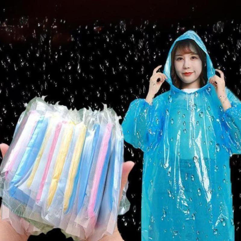 5 Buah/Set Jas Hujan Kartu Sek - Cycling Gear Rain ulasan dan harga