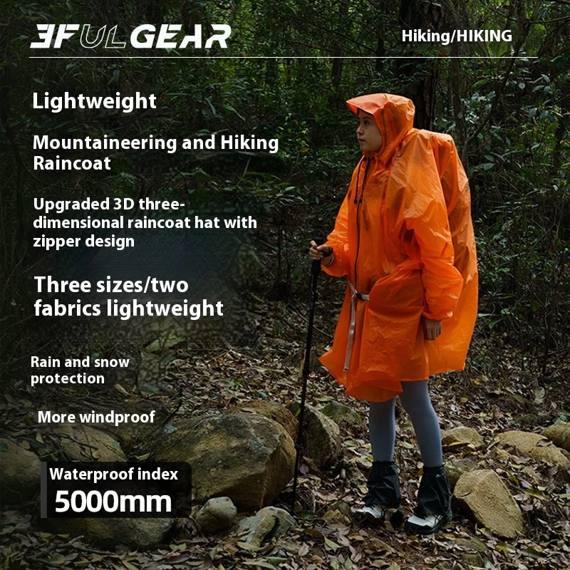 Jas Hujan Ritsleting UL GEAR 3 - Cycling Gear Rain ulasan dan harga