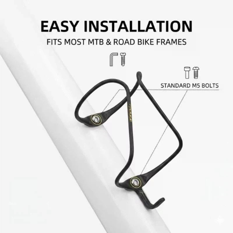 Tempat Botol Air Sepeda Serat  - Cycling Gear Holder ulasan dan harga