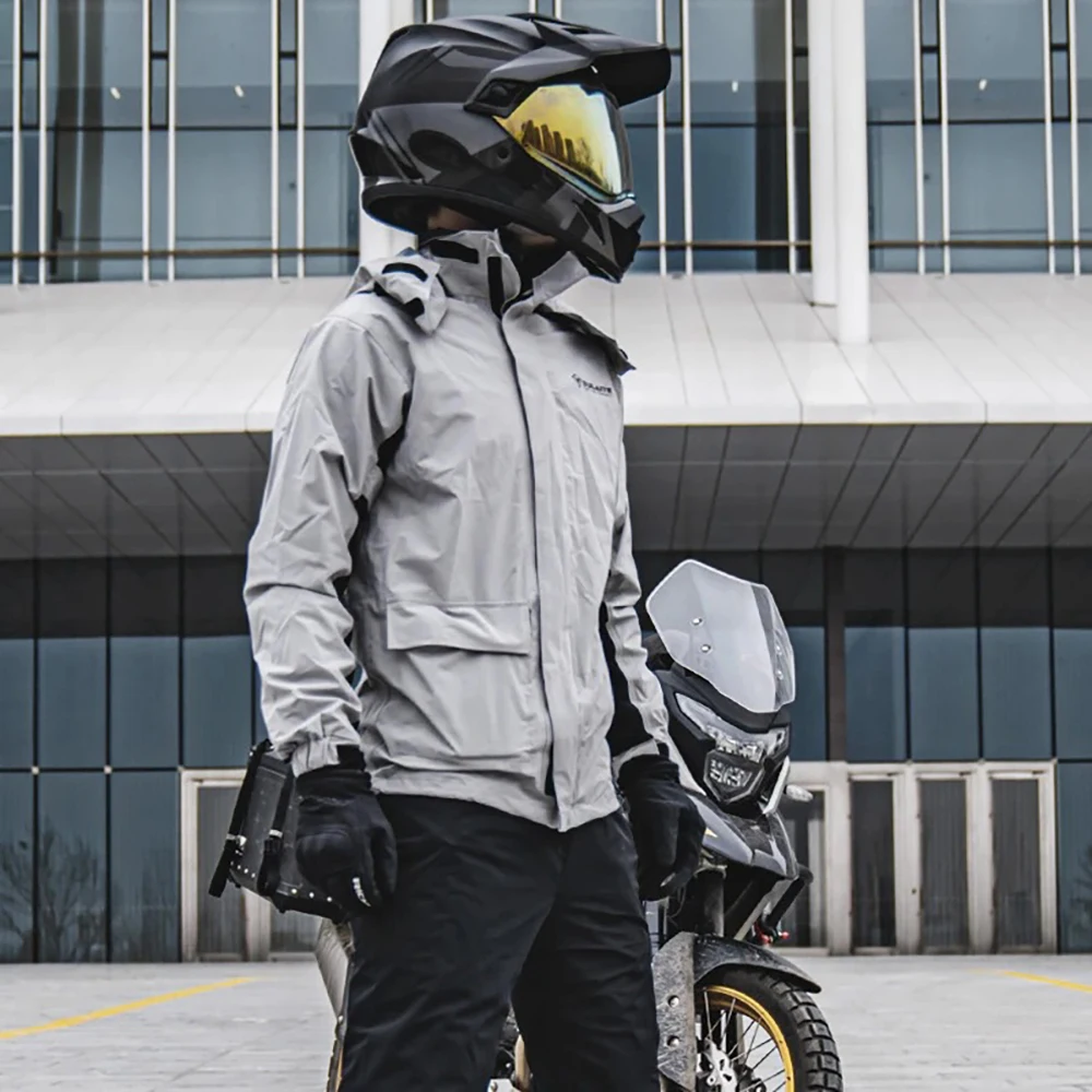 Jas hujan sepeda motor pria da - Cycling Gear Rain ulasan dan harga