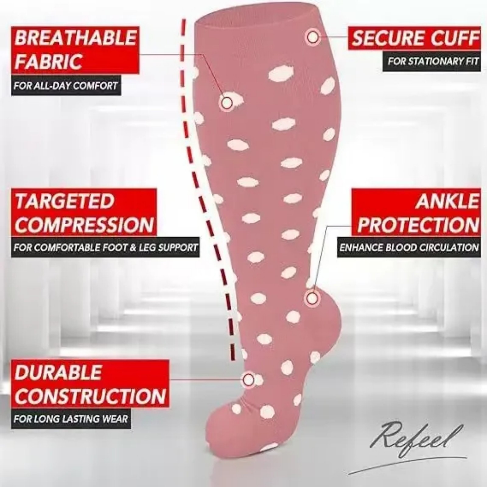 3 pasang kaus kaki kompresi ni - Cycling Gear For Large Men ulasan dan harga