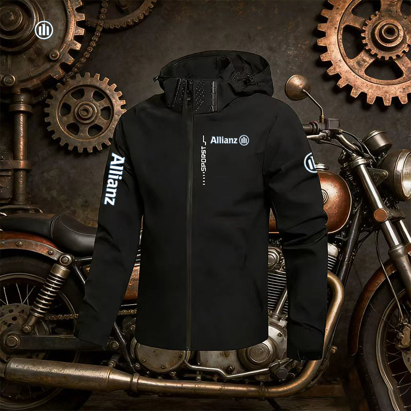 Jas Hujan Pria Allianz Logo 20 - Cycling Gear Rain ulasan dan harga